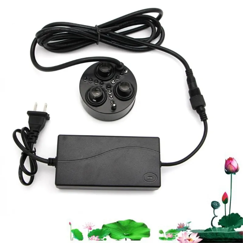 

3 Head Mist Maker Atomizer Ultrasonic Air Humidifier Fogger Nebulizer EU/US Plug