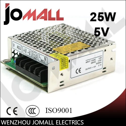 

25w 5v 5a Single Output switching power supply