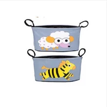 Детские коляски Интимные Аксессуары Детские коляски корзина бутылка пеленки мешок полиэфира новорожденных подгузник мешок коляска сумка