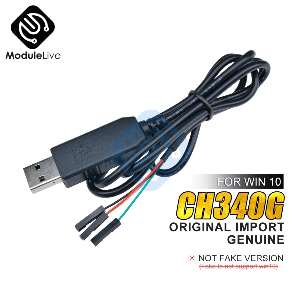 

For Arduino 51 Raspberry Pi New Original CH340 CH340G Download Line Cable USB to TTL Serial Wire Adapter Compatible WIN7/8/10