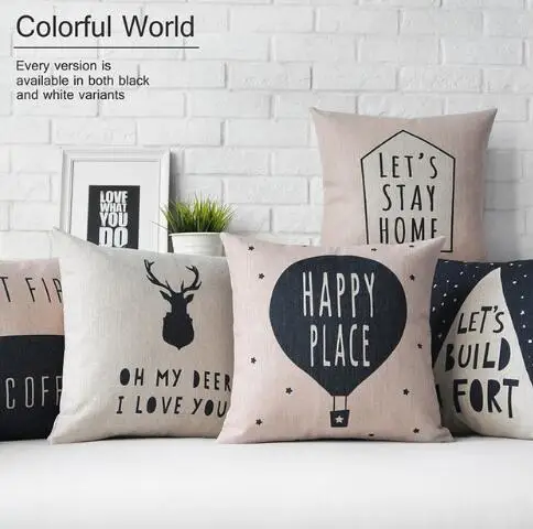 الحديثة الهندسة الغزلان إلكتروني وسادة غطاء المنزل الزخرفية الوسائد الكتان وسادة حالة مكتب أريكة غطاء وسادة الحديثة الهندسة الغزلان إلكتروني وسادة غطاء المنزل الزخرفية الوسائد الكتان وسادة حالة مكتب أريكة غطاء وسادة