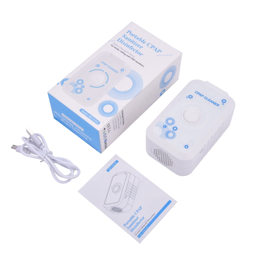 Purificador de ar Desinfecção de Apnéia do Sono Aprovou Cpap Sanitizer Esterilizador Cleaner Respirador Desinfecção Anti Ronco Fda 2200mah 11 Máquina de oxigênio