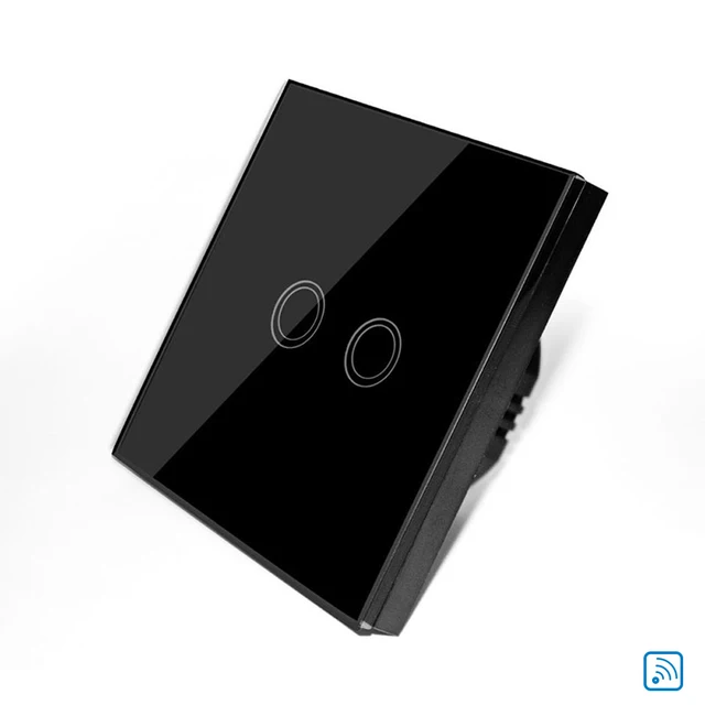 2017 Free shipping EU Smart Wall Touch Switch Remote Control Switch 2