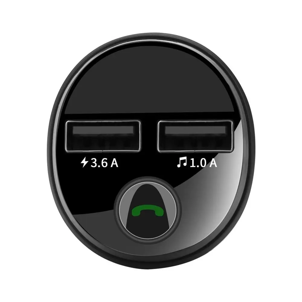Автомобильный MP3 плеер fm передатчик двойной USB Автомобильное зарядное устройство