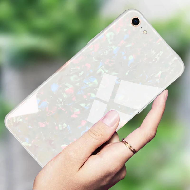 Suntaiho Phone Cases for iPhone X 10 Tempered Glass Case Marbel Back Cover for iPhone 8 7 6 Plus Case Anti-knock Fitted Case Suntaiho Phone Cases for iPhone X 10 Tempered Glass Case Marbel Back Cover for iPhone 8 7 6 Plus Case Anti-knock Fitted Case