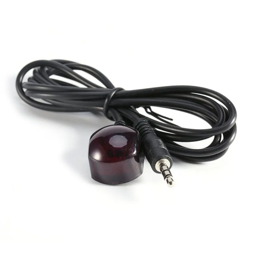 

Hot Sale 38Khz Infrared IR Remote Control Receiver Extender Extension Cable 3.5mm Infrared Receiver Cable With LED Light
