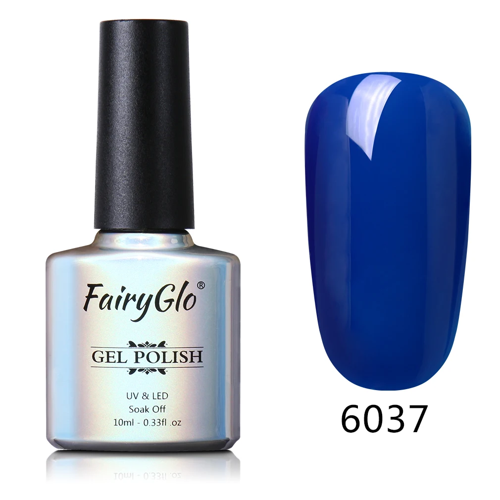 FairyGlo 10 мл один шаг Гибридный гель УФ светодиодный гель для ногтей стемпинг для украшения ногтей Гель-лак для ногтей, био-Гели Soak Off полу Perment лак 3 в 1 гвозди - Цвет: 6037