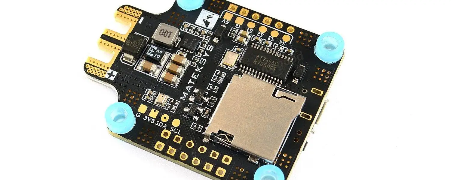 Matek Systems BetaFlight F405-CTR Flight Controller Built-in PDB OSD 5V/2A BEC Current Sensor for RC Drone