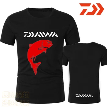 

2019 Man Fishing Jersey Shirt Men Outdoor Sports Breathable Fishing Shirt Hiking Camping Quick Dry Summer Daiwa Fishing Clothing