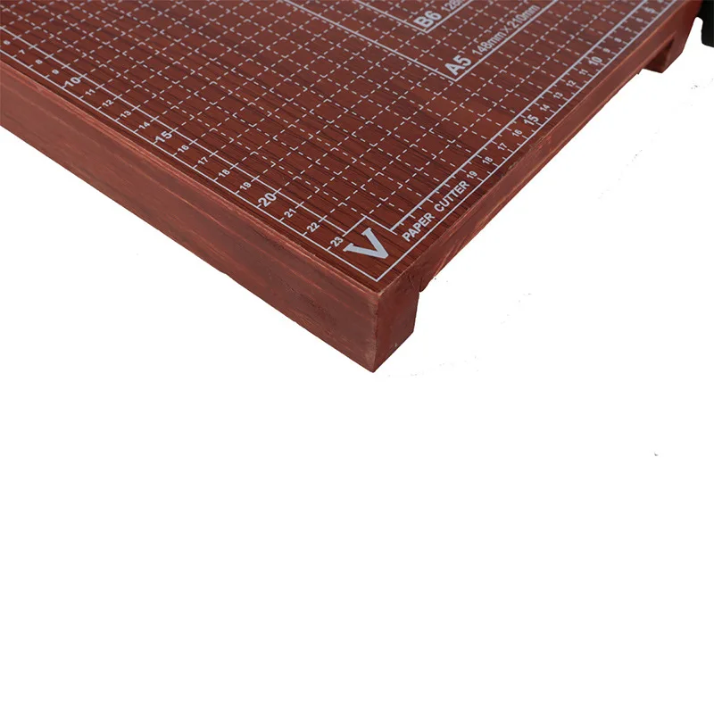A4 резак для бумаги триммер гильотина линейка точность фото Портативный скрапбук триммеры резак промышленного класса деревянный продукт