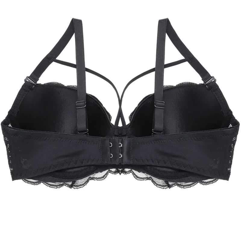 Sexy Lace Bralette Fashion Racerback Floral Bras For Women B C Cup Underwire Lingerie Bralette Female Bow Brallete Brassiere