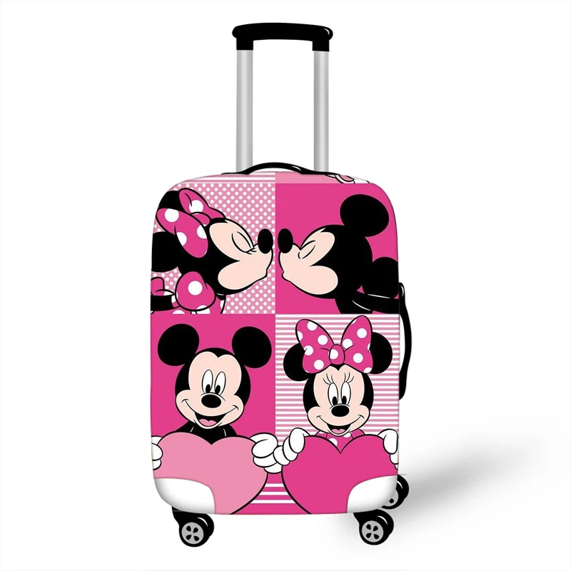 Luggage Protective Cover Case For Elastic 18-32 Inch Suitcase Protective Cover Cases Covers M Travel Accessories Mickey Minnie T - Цвет: X