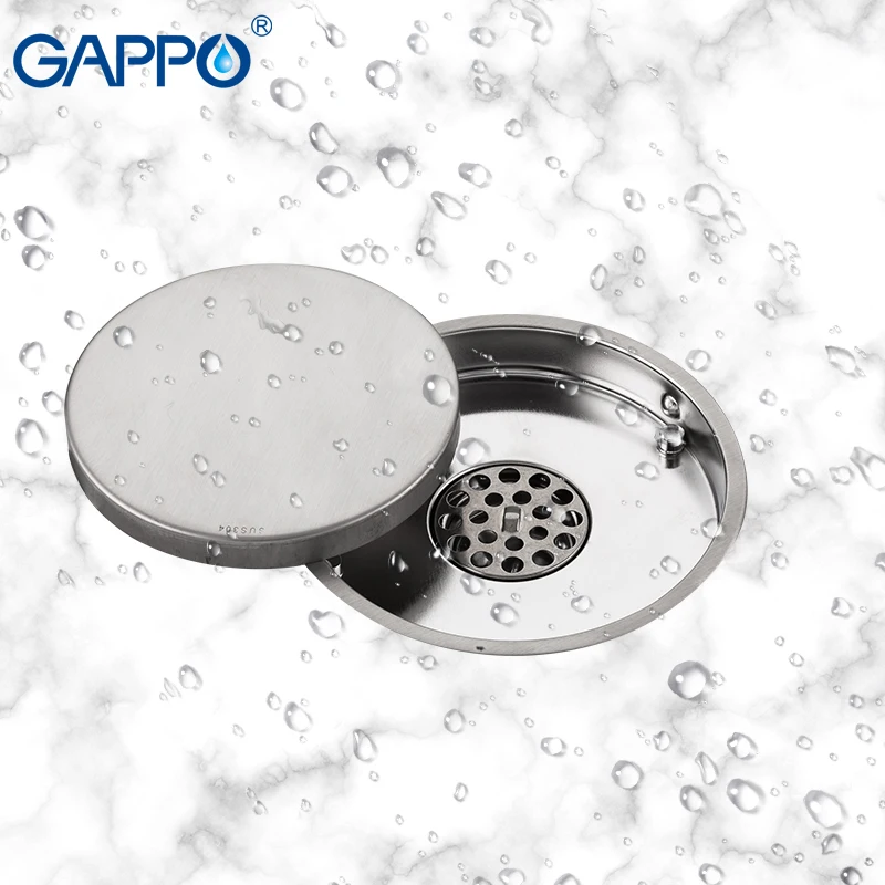 

GAPPO Drains stainless steel Anti-odor bathroom floor cover drainers shower drains bathroom drainers waste stpooers