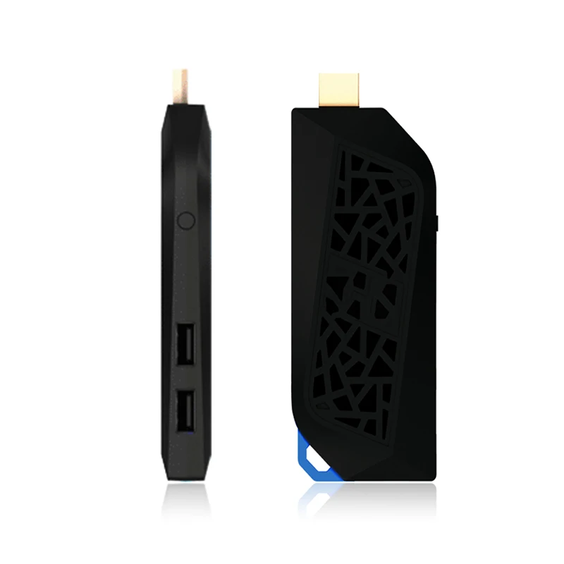 Мини ПК Intel Atom Z8350 четырехъядерный двойной беспроводной ТВ Compute Stick встроенный