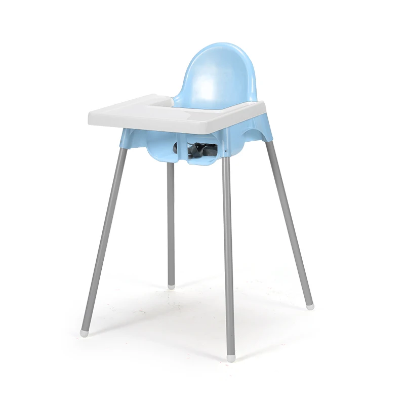 Портативное Кормление BB детское сиденье детское кресло-усилитель сиденье Пластиковый детский стульчик для кормления обеденный высокий стульчик для детей - Цвет: Синий