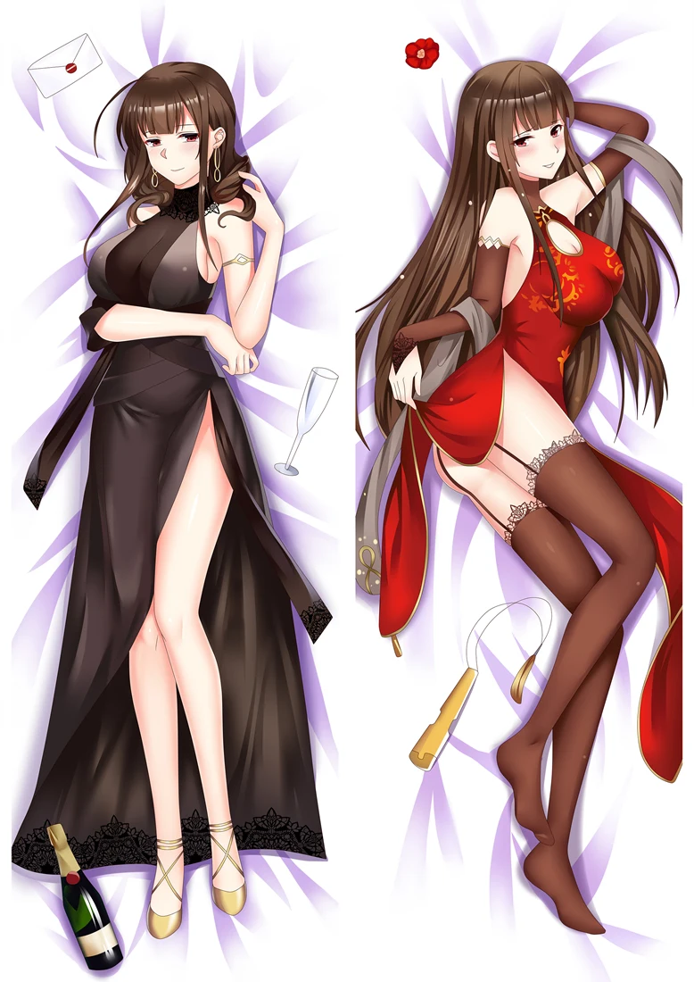 August update Anime Girls Frontline characters sexy girl otaku Подушка Dakimakura Чехол для подушки|Наволочка| |