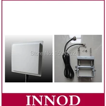865-868 мГц RFID Long Range IP67antenna пассивных читать круговая поляризация 9.2dbi водонепроницаемый открытый сбоку антенна uhf rfid
