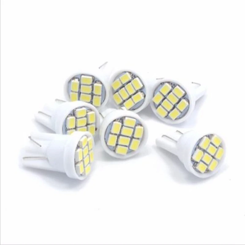 Оптовая продажа 100 шт./лот T10 8led 1206 3020 led 8smd 194 168 192 W5W супер яркий светодиодный авто