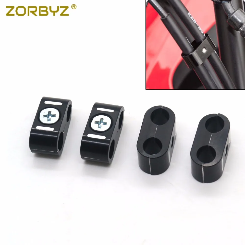 ZORBYZ тормоза дроссельной заслонки кабельные зажимы для Harley Sportster 883 1200 Dyna Softail Fat