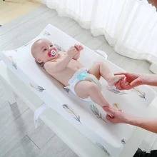 Baby Diaper Changing Pad Cover For Newborns Soft Breathable Cotton Fitted Sheet For Standard Changing Table Pads Bassinet Sheet
