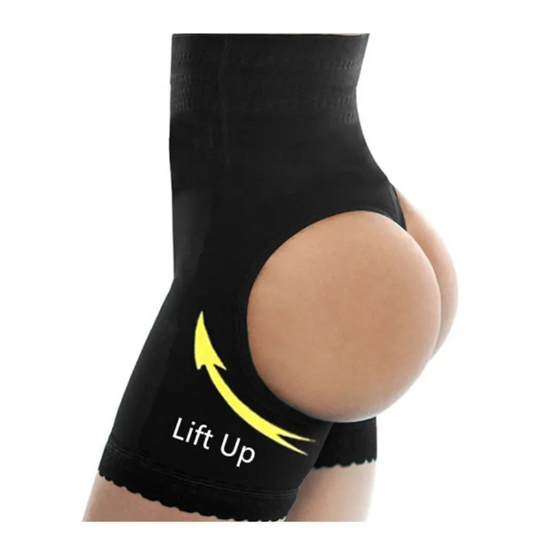

Butt Lifter Underwear Sexy Boyshorts Women High Waist Panties Female Knickers Body Shapers Booty Enhancer Push Up underpants