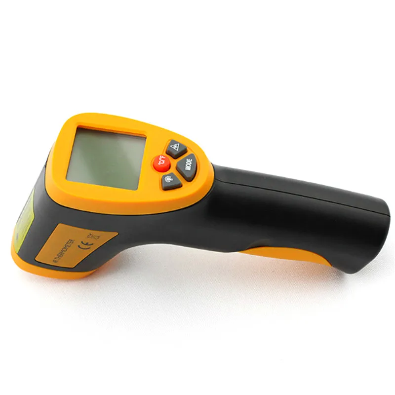 Laser Infrared Digital Temperature Non-contact IR Gun Style Handheld Fast test Thermometer Device for Food  and Fire Inspectors