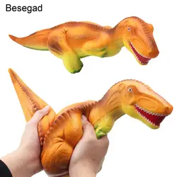 Besegad Jumbo Squishies динозавр игрушка медленный нарастающее при сжатии игрушки для детей взрослых снимает стресс беспокойство домашний декор