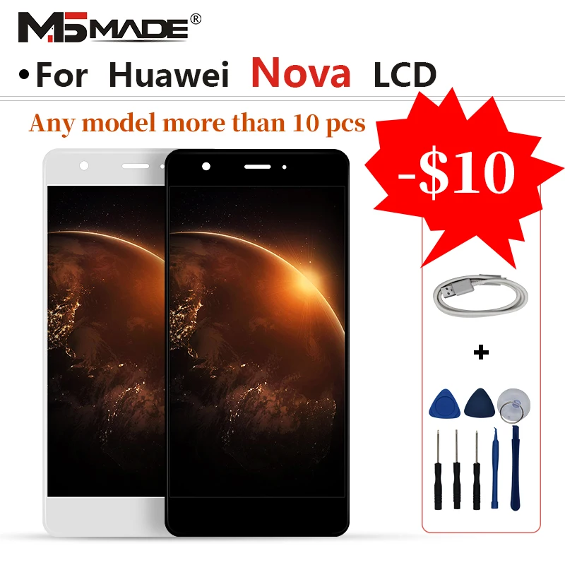 

For Huawei Nova CAZ-AL10 CAN-L13 CAN-L03 CAN-L12 CAN-L02 CAN-L11 LCD Display Touch Screen Digitizer Replacement Assembly Parts