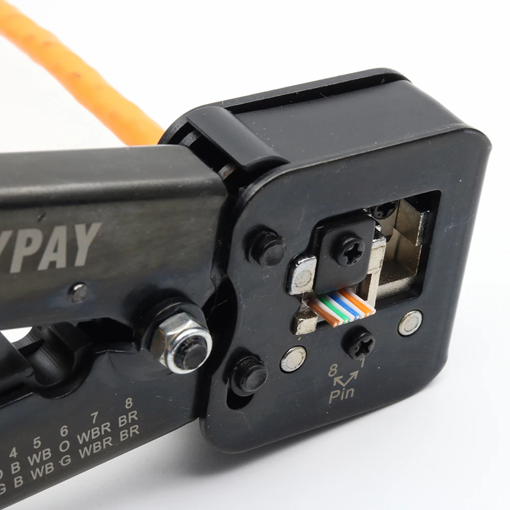 YPAY EZ rj45 кабель щипцы ручные сетевые инструменты плоскогубцы rj12 cat5 cat6 8p 6p rj 45 щипцы для зачистки зажим многофункциональный