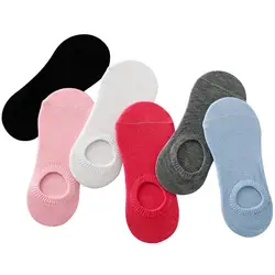10 пар Мода бренд Твердые конфеты Для женщин носки Лето любимые носки для девочек Тапочки Повседневное чулочно-носочные изделия женские
