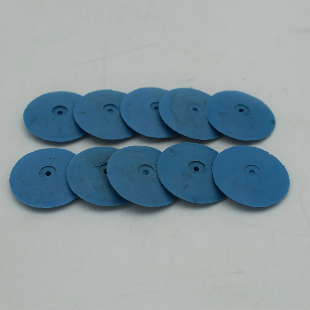 10PCS Jewelry Rubber Polishing Buffing Wheels Dia 20mm Without Shank