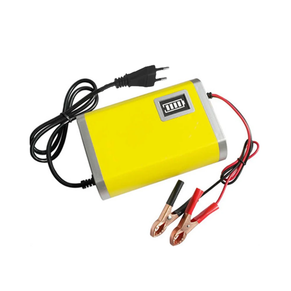 

12V 2A 6A Smart Car Motorcycle Battery Charger Full Automatic Intelligent Power Charger 3 Stages Lead Acid AGM GEL LED Display