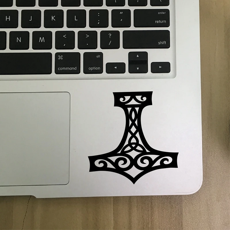 Hammer Mjolnir Vinyl Sticker Laptop Decor