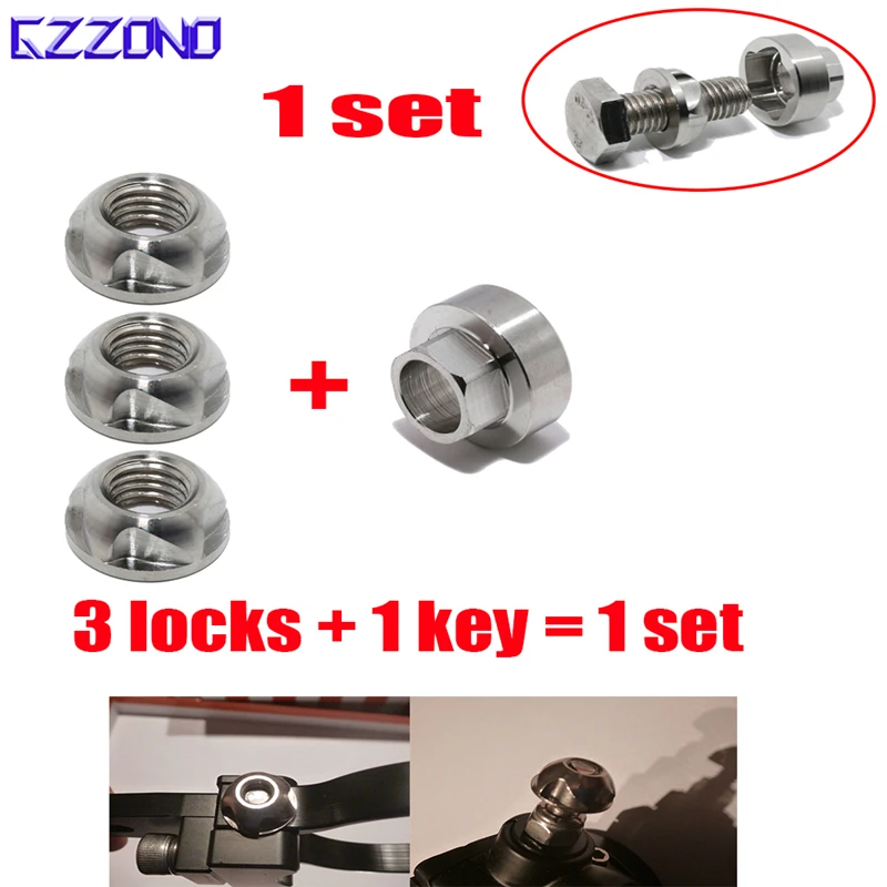 

Security Anti Theft Screws Nuts Bolts M6 M8 M10 316 Stainless Steel Lamp Holder Car Accessories For Car Styling LED Lights