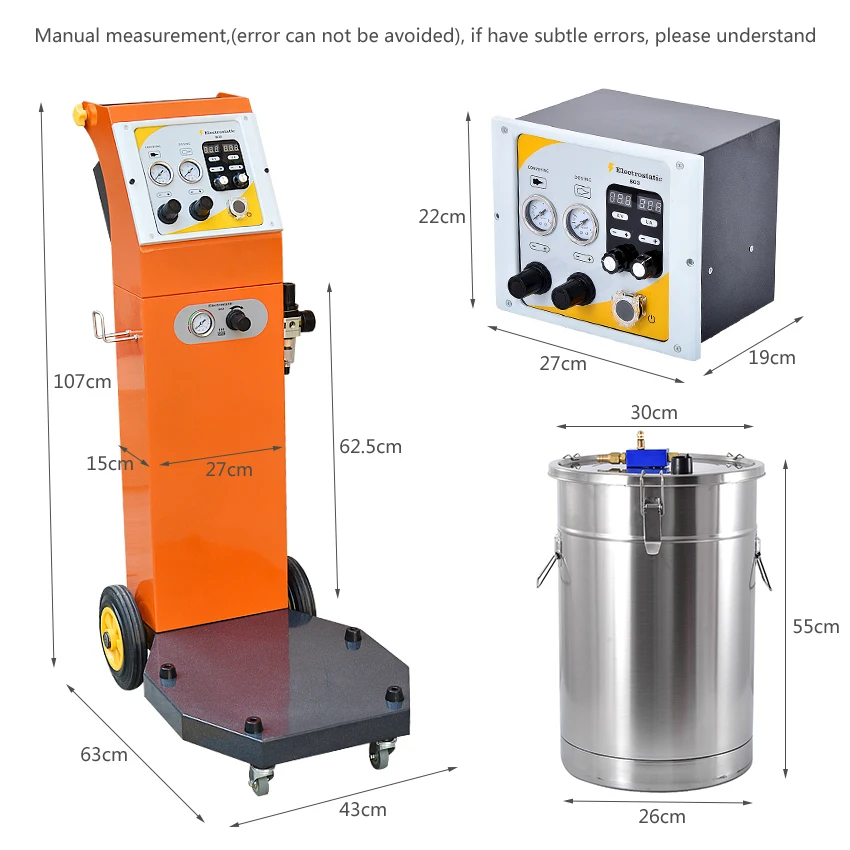BO-803 электростатический порошковый распылитель электростатический Генератор оборудование для распыления 200-240 В/50 Гц
