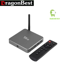 Smart Tv Box Android 6.0 Amlogic S912 Octa core Set top box 2G 32G Android OTT TV Box 4K HDMI H.265 WIFI Media Player New TX8
