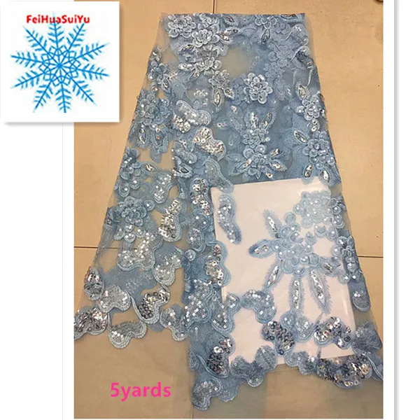 

2018 high quality sequins French Swiss net lace African tulle mesh Cord lace fabric for wedding dress dpA121