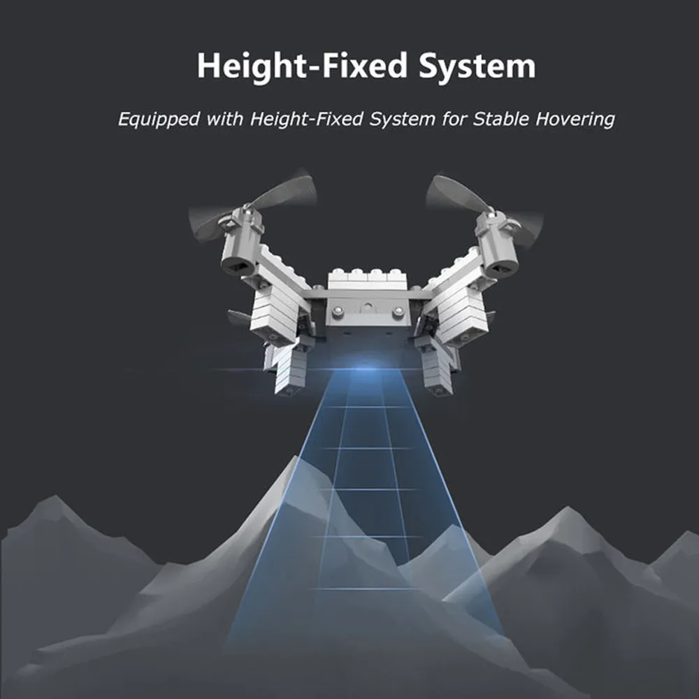 

HIINST RC Quadcopter DIY M3 Altitude Hold HD Camera Wifi 0.3MP Camera Sensing For Perfect vVrtual Flying Experience JAN1