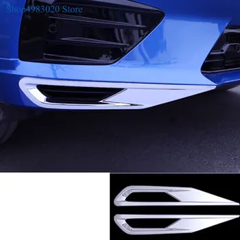 

2Pcs/Set ABS Chrome Car Front Fog Light Lamp Cover Decorative Trim Frame For Volvo XC60 2018 2019 Bezel Accessories