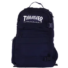 Thrash Hombres Street Style Hiphop Canvans Bolsa de Ordenador Portátil Mochila Mochila Monopatín Bolsa de Regalo Para niños de Gran Tamaño