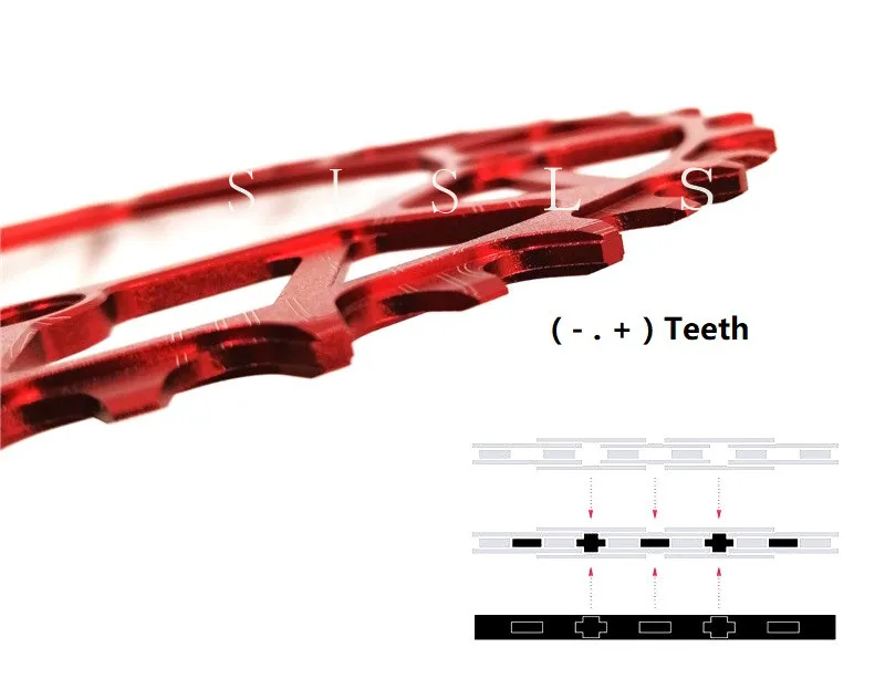 Litepro 130BCD зубчатое колесо цепной передачи 48 т 50 т 52 54 T 56 T 58 T складной велосипед с одной передачей передняя Звездочка 8/9/10 цепь для скоростного велосипеда запчасть диска красного цвета