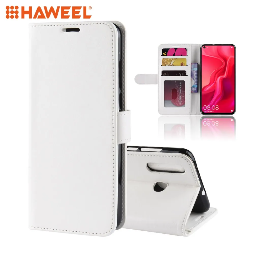 

HAWEEL For Huawei nova 4 Texture Horizontal Flip Leather Case With Holder & Card Slots & Wallet
