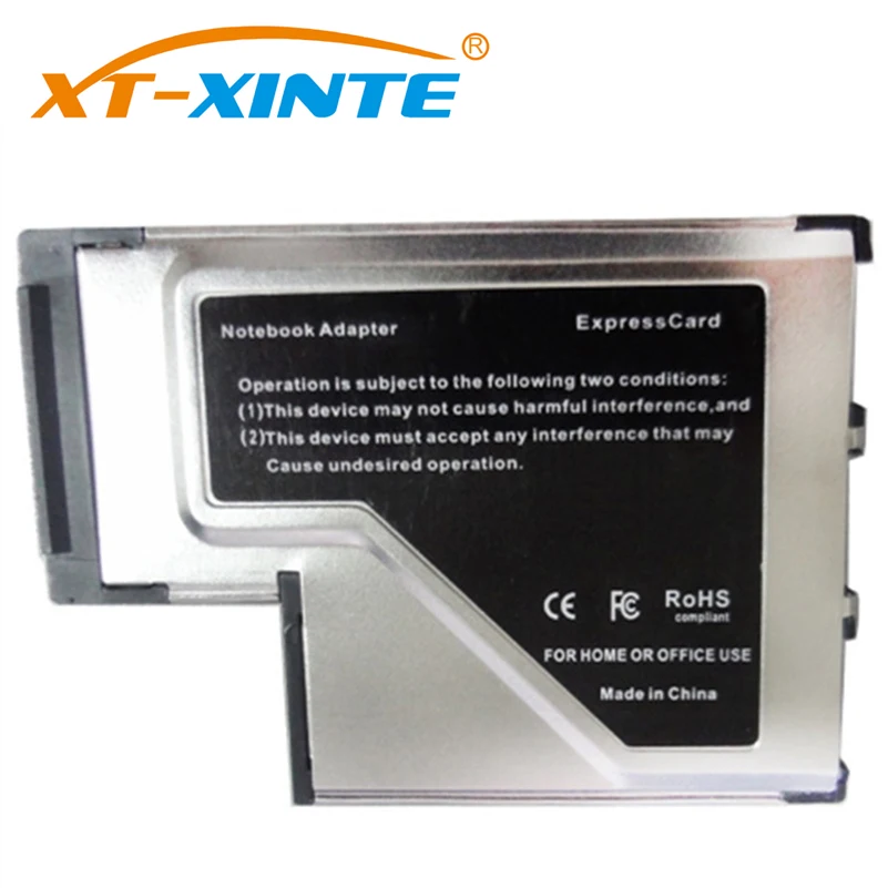 XT-XINTE BC718 Тетрадь USB 3,0 адаптер карты PCI Express 3-Порты и разъёмы USB 3,0 54 мм FL1100 карты расширения для ноутбука