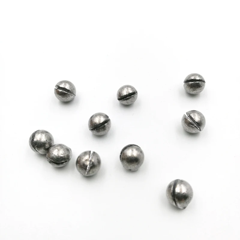 

Shared With Fish 100PCS 1B to 7B Premium round Split Shot Lead Fishing Sinker Weight Combo for Option Fishing Accessories