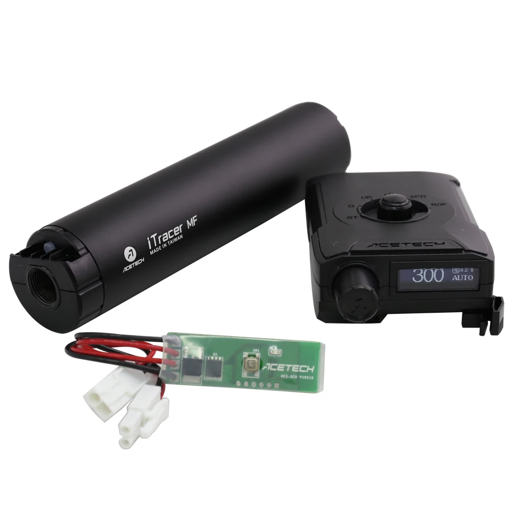 

Acetech iTracer Unit Advanced BB Control System Integrating the functions of tracer unit, chronograph and multiple-burst MOSFET