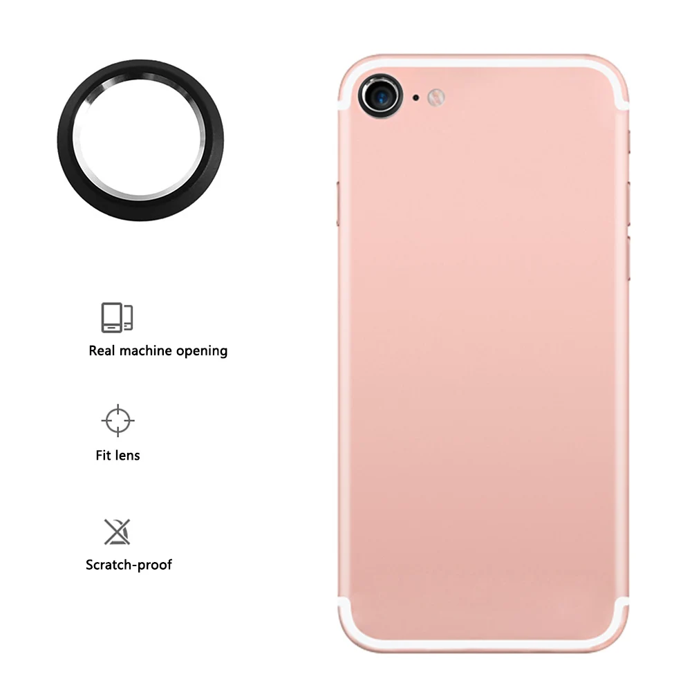 Metal Lens Film Protector Case Cover Phone Camera Guard Ring Bumper For Iphone X XR XS/XS MAX Lens Protection Ring P15