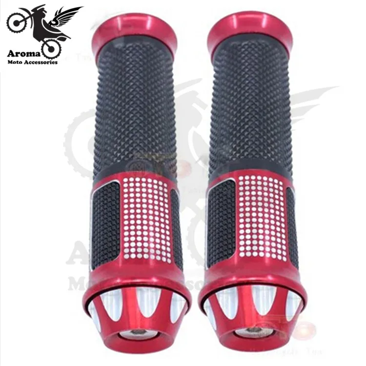 motorcycle handlebar grips rubble motorbike hand grip 22mm 24mm