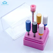 Керамический сверло для ногтей, аксессуары для маникюра, инструмент для маникюра, вращающийся Электрический Маникюрный станок, фрезерный станок, оборудование