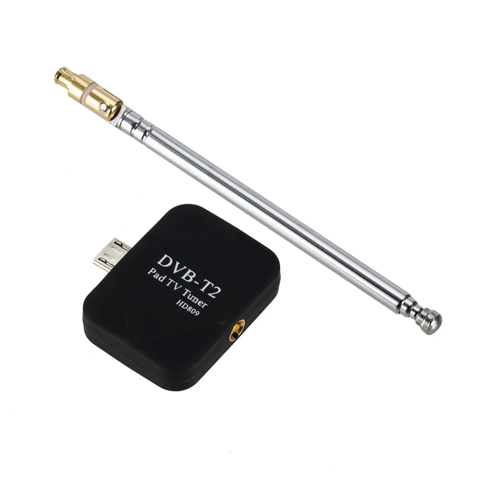 Цифровой ТВ приемник с микро сигналом DVB T2 мини спутниковый тюнер USB для телефонов