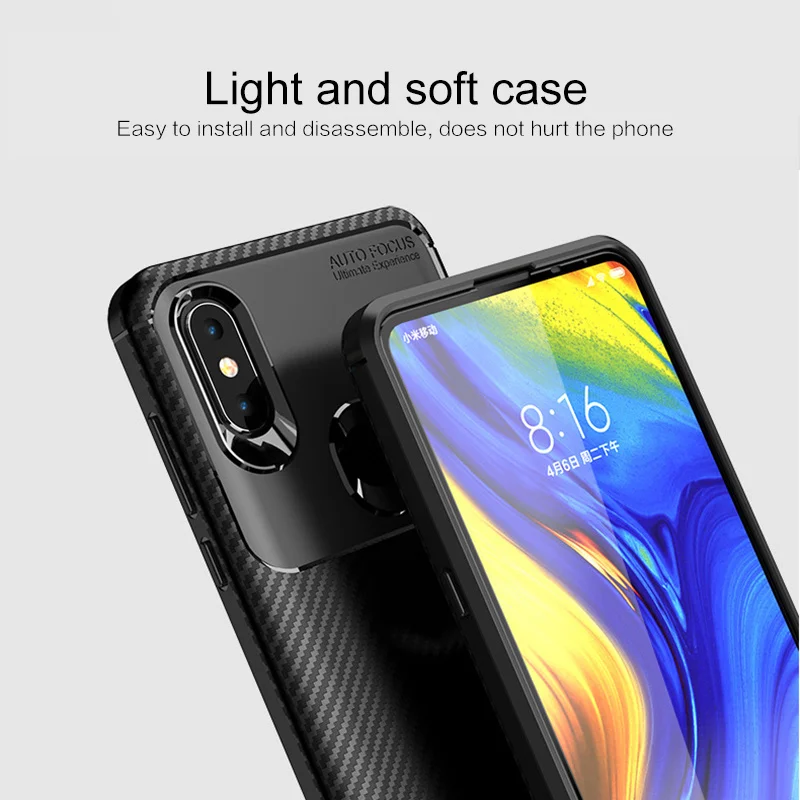 Для Xiaomi Redmi Note 7 Чехол Силиконовый противоударный Pro прозрачный защитный чехол 6 3